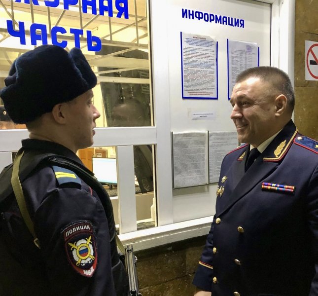 Андрей Сицский посетил с рабочим визитом отдел полиции в Инте